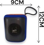 ⁦مكبر صوت AN225 لاسلكي محمول بلوتوث مع فتحة ذاكرة فلاش USB، مكبر صوت كاريوكي محمول يدعم ستيريو يو اس بي ومايكرو اس دي وراديو اف ام وايه يو اكس يوفر جودة عالية بدون ضمان (متعدد الالوان)⁩ - الصورة ⁦4⁩