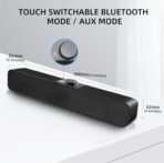 ⁦مكبر صوت Zr-110 USB التوصيل: سلكي ، متوافق مع: الهواتف المحمولة / الكمبيوتر أسود .⁩ - الصورة ⁦7⁩