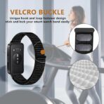 ⁦سوار نايلون مرن وقابل للتعديل For Huawei band8-9⁩ - الصورة ⁦3⁩