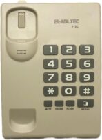 ⁦تليفون شديد التحمل بسلك 112C من العدل تك مع خاصية اعادة الاتصال بالرقم الاخير ووظيفة الايقاف المؤقت وكتم الصوت⁩ - الصورة ⁦7⁩