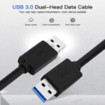 ⁦كابل USB 3.0 ذكر نوع usb to usb .⁩ - الصورة ⁦6⁩