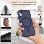 ⁦جراب كيو سيريز متوافق مع ايفونxr (إطار اسود) بلاستيك ماج سيف⁩ - الصورة ⁦5⁩