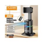 PLOKAMA مثبت هاتف محمول AUTO-A20 مع تتبع الوجه 360°، منفذ Type-C وجهاز تحكم عن بعد - مثالي لصناع المحتوى، التصوير الذاتي، جلسات المكياج والمحاضرات