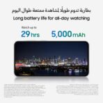 ⁦سامسونج هاتف ذكي جالكسي ايه 56 الجيل الخامس 5G، ذاكرة تخزين 256GB، ذاكرة RAM 8GB، زيتوني رائع، 6 تحديثات لنظام التشغيل، شاشة كبيرة، بطارية طويلة العمر⁩ - الصورة ⁦5⁩