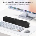 ⁦مكبر صوت Zr-110 USB التوصيل: سلكي ، متوافق مع: الهواتف المحمولة / الكمبيوتر أسود .⁩ - الصورة ⁦4⁩