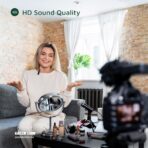 ⁦جرين ليون ميكروفون مزدوج GM-80X 3 في 1، شاشة LED، 3 مستويات الغاء الضوضاء، نطاق نقل 20 متر، عمر بطارية 5 ساعات، بطارية ميكروفون 65mAh، وقت استجابة منخفض للغاية، راس لايتنينج/USB A/USB-C⁩ - الصورة ⁦4⁩