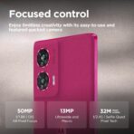 ⁦موبايل موتورولا ايدج 50 فيوجن بشريحتين اتصال شبكة الجيل الخامس 5G، ذاكرة رام 12 جيجابايت، ذاكرة ROM سعة 512 جيجابايت، اندرويد 14⁩ - الصورة ⁦3⁩