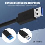 ⁦كابل USB 3.0 ذكر نوع usb to usb .⁩ - الصورة ⁦7⁩