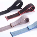 ⁦سوار رياضي من النايلون متوافق مع ساعة ابل 44 ملم و38 ملم و 42 ملم و 40 ملم  واي ووتش اصدارات 7 6 5 4 SE⁩ - الصورة ⁦2⁩