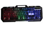 ⁦كيبورد العاب برو جيمر باضاءة RGB من زيرو الكترونيكس ZR-2080 - اسود، USB .⁩ - الصورة ⁦4⁩