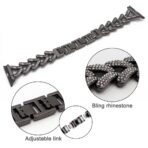 ⁦سوار من الفولاذ المقاوم للصدأ مقاس /40/41/42/49مم لساعة Apple Watch⁩ - الصورة ⁦2⁩