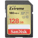 بطاقة ذاكرة SanDisk Extreme SDXC UHS-I سعة 128 جيجابايت SanDisk 128GB Extreme SDXC UHS-I Memory Card