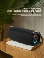 ⁦Kisonli مكبر صوت محمول كيسونلي Q28 بقدرة 10 واط مع إضاءة RGB⁩ - الصورة ⁦2⁩