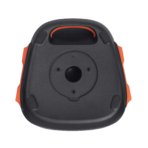 ⁦مكبر صوت بارتي بوكس 110 JBL من هارمان، محمول يعمل بالبلوتوث مع جهوري قابل للتعديل، عرض ضوئي ديناميكي، وقت تشغيل 12 ساعة، مقاوم للرذاذ IPX4، مدخلات جيتار وميكروفون (160 واط، أسود)⁩ - الصورة ⁦11⁩