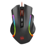 ماوس العاب ريد راجون ام 607 بإضاءة RGB| 7.200 نقطة لكل بوصة | 8 ازرار | تصميم عملي، سلكي .