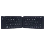 ⁦لوحة مفاتيح لاسلكية قابلة للطي وقابلة لإعادة الشحن من زيرو ZR-3606، تدعم تقنية البلوتوث، باللغتين الإنجليزية والعربية⁩ - الصورة ⁦5⁩