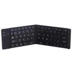 ⁦لوحة مفاتيح لاسلكية قابلة للطي وقابلة لإعادة الشحن من زيرو ZR-3606، تدعم تقنية البلوتوث، باللغتين الإنجليزية والعربية⁩ - الصورة ⁦7⁩