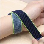 ⁦سوار رياضي من النايلون متوافق مع ساعة ابل 44 ملم و38 ملم و 42 ملم و 40 ملم  واي ووتش اصدارات 7 6 5 4 SE⁩ - الصورة ⁦10⁩