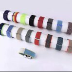 ⁦سوار رياضي من النايلون متوافق مع ساعة ابل 44 ملم و38 ملم و 42 ملم و 40 ملم  واي ووتش اصدارات 7 6 5 4 SE⁩ - الصورة ⁦11⁩