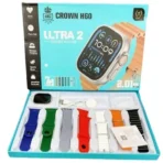 ساعة كراون H60 ألترا 2 الذكية crown 7+1 ultra 2 smartwatch .