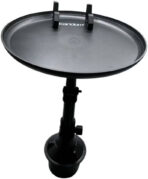 ⁦حامل متعدد الأغراض للسيارة من Earldom EH168، قابل للتعديل، قابل للدوران، سهل التحكم، هيكل قوي، موفر للمساحة، للطعام والشراب ، أسود | EH168⁩ - الصورة ⁦6⁩