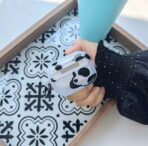 ⁦حافظة سماعات أبل Airpods3  الكرتون لينة من  البولي TPU شفافة رسومات كرتون⁩ - الصورة ⁦5⁩