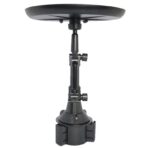 ⁦حامل متعدد الأغراض للسيارة من Earldom EH168، قابل للتعديل، قابل للدوران، سهل التحكم، هيكل قوي، موفر للمساحة، للطعام والشراب ، أسود | EH168⁩ - الصورة ⁦8⁩