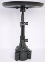 ⁦حامل متعدد الأغراض للسيارة من Earldom EH168، قابل للتعديل، قابل للدوران، سهل التحكم، هيكل قوي، موفر للمساحة، للطعام والشراب ، أسود | EH168⁩ - الصورة ⁦10⁩