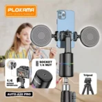⁦مثبت الهاتف المحمول PoLkama A20-PRO مع تتبع الوجه بزاوية 360 درجة، ومنفذ SELFIE Type-C وجهاز تحكم عن بعد⁩ - الصورة ⁦2⁩