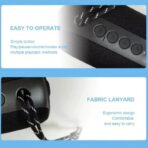 ⁦مشاركة هذا المنتج    Kisonli مكبر صوت كيسونلي Q22 بلس القوي مع مضخم الصوت القوي والمحمول، مقاوم للماء IPX5، 16 واط (8 واط*2)، 1800 مللي أمبير، يدعم TF/USB/AUX/FM⁩ - الصورة ⁦3⁩