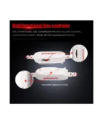 ⁦سماعة رأس ستيريو للألعاب G923 من سوميك مقاس 3.5 ملم، سماعات فوق الأذن، سماعات للكمبيوتر واللاب توب وبلاي ستيشن 4 وXbox One⁩ - الصورة ⁦4⁩