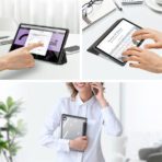 ⁦حافظة سلسلة Toby لجهاز Lenovo Tab K10 / Tab M10 Plus 10.3 (خاصية السكون والاستيقاظ التلقائي)⁩ - الصورة ⁦2⁩