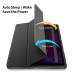 ⁦حافظة سلسلة Toby لجهاز Lenovo Tab K10 / Tab M10 Plus 10.3 (خاصية السكون والاستيقاظ التلقائي)⁩ - الصورة ⁦3⁩