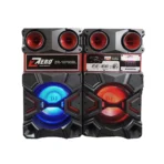 ⁦سبيكر زيرو ZR-10700 2.0 تيار متردد 220 فولت/50 هرتز  منفذ USB، منفذ SD، منفذ MMC، جهاز تحكم عن بعد، بلوتوث + ميكروفون خارجي .⁩ - الصورة ⁦2⁩