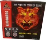 ⁦سماعات صب تايجر 6 بوصه أسود TG-5050  6 بوصة صوت نقي وواضح مع باس ممتاز  ريموت كنترول تحكم كامل  التشغيل USB / SD / بلوتوث / راديو FM  لون أسود أنيق مناسبة للبيت، الرحلات، والحفلات .⁩ - الصورة ⁦2⁩