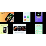 ⁦ساعة إنفينيكس XW1 الذكية - فضية، مقاومة للماء IP68، إصدار 5.0، بلوتوث، ضغط، شاشة 1.83 بوصة IPS، بطارية 270 مللي أمبير/ساعة، أكثر من 123 وضعًا رياضيًا، أكثر من 100 واجهة ساعة  شاشة TFT، مقاس 1.83 بوصة.⁩ - الصورة ⁦2⁩