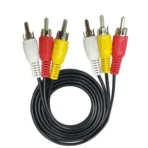 كابل صوت 3×3 بطول 1.5 متر .