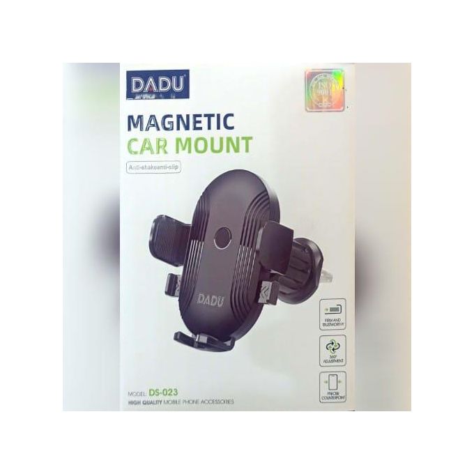 2 Dadu حامل السيارة دادو DS-023 سهل الاستخدام ثبات قوي مغناطيس قوي دعمًا ثابتًا وآمنًا للجهاز.دوران 360 درجة توافق متعدد يمكن استخدامه مع مختلف طرازات السيارات والهواتف المحمولة دون حجب مجال الرؤية.. - الصورة 1