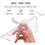 ⁦جراب حماية غوريلا شفاف لموبايل OPPO A77 4G بزوايا مضادة للصدمات. ⁩ - الصورة ⁦4⁩