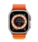 ساعة ذكية w&o x8+ ultra للرجال NFC بشاشة عرض تعمل دائما وآلة حاسبة وشحن لاسلكي  .