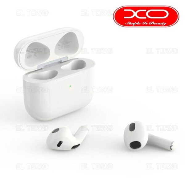 سماعات XO T4 Pods TWS اللاسلكية  تجربة صوتية غامرة بفضل تقنية إلغاء الضوضاء النشطة، مما يسمح لك بالاستمتاع بالموسيقى دون أي تشويش.مثالية للرياضيين ومحبي الموسيقى، حيث توفر راحة مثالية أثناء التمارين.