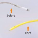 ⁦تيوب شرنك (Heat Shrink)، البديل الأمثل لشريط اللحام. محمية ومصممة للتغليف والإصلاح. ابتكار فعّال لحماية الكابلات والأسلاك⁩ - الصورة ⁦2⁩