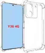 ⁦جراب حماية شفاف رفيع مقاوم للصدمات من مادة TPUمن Gorilla لهاتف  Vivo y36 4G .⁩ - الصورة ⁦2⁩