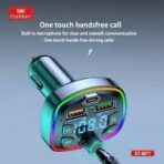 ⁦شاحن سيارة ايرلدوم M71 بمنفذ USB مزدوج مع راديو تلقائي ومشغل MP3 وموسيقى⁩ - الصورة ⁦3⁩