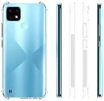 ⁦جراب حماية شفاف رفيع مقاوم للصدمات من مادة TPUمن Gorilla لهاتف  Realme C25Y .⁩ - الصورة ⁦3⁩