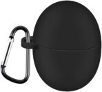 ⁦جراب سماعات أذن هواوي فري بودز 5 من السيليكون الناعم مضاد للصدمات مع حلقة تعليق .⁩ - الصورة ⁦4⁩