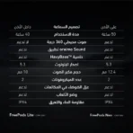 ⁦oraimo FreePods Neo فري بودز نيو سماعات أذن لاسلكية حقيقية 50 ساعة وقت تشغيل بلوتوث TWS مع تحكم عبر التطبيق، شحن سريع أنيفاست، صوت مكاني Sound360، أسود .⁩ - الصورة ⁦13⁩