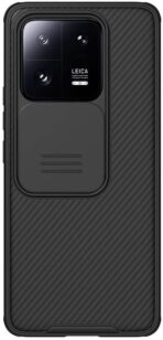 جراب كام شيلد برو لشاومي 13 مي بغطاء متحرك يُفتح ويُغلق لحماية الكاميرا وبطبقة حماية مزدوجة من البولي يوريثين الحراري والبولي كربونات نيلكين