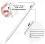 ⁦قلم ستايلس اكتيف كابيستيف الحساس للموبايل وأجهزة التابلت بلون أبيض من جويروم - JR-K12، لهاتف ذكي⁩ - الصورة ⁦4⁩