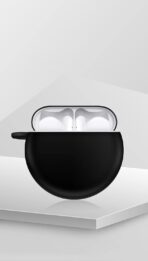 ⁦جراب لسماعة هواوي فري باند 3 ، سيليكون مع سلسلة مفاتيح .⁩ - الصورة ⁦4⁩